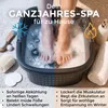 Fußwanne mit Henkeln, 16l. rechteckig, Anthrazit Produktbild-Vorschau 5