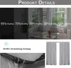 1 rideau d'extérieur opaque avec fixation velcro et Voir les images du produit 4