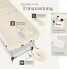 tectake® 3zónové masážní lehátko Phuket Šířka 70 cm, Náhled obrázku produktu 4