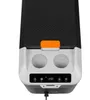 A top-down view of a portable cooler with a digital display. Produktbild-Vorschau