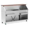Expondo Royal Catering Mobile Cocktail-Station - 180 cm - Produktbild-Vorschau 1