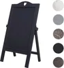 Reklamná tabuľa HWC-E51, kriedová, 66x37x27cm Shabby-Look Náhľad obrázku produktu 8