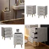 Nachttisch Vicco Velia Grau 2er Set, Model 53035 Produktbild-Vorschau 8