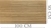 A flat lay image of wood-effect wall panels with dimensions indicated. Produktbild-Vorschau