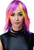 WIG ME UP Perücke Disco Bunt Pony TYW60367-DF7-DF8-DF10 Produktbild-Vorschau 1