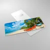 Bilder auf glas - Golf Ozean Palme Boot - 100x40cm - Produktbild-Vorschau 2