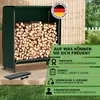 TTL GARDEN Kaminholzregal S 100x36x116cm Schwarz mit Produktbild-Vorschau 9