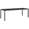 11-tlg. Garten-Essgruppe mit Kissen Schwarz Poly Rattan Produktbild-Vorschau 6