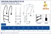 Edelstahl Poolleiter 2-Stufen mit geschwungenem Holm Produktbild-Vorschau 4