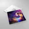 Bilder auf glas - Schönheit Disco Mode Make-up - 30x30cm - Produktbild-Vorschau 2