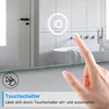 SONNI Badspiegel 50x70cm mit LED Beleuchtung Beschlagfrei Produktbild-Vorschau 10