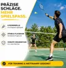 6 żółtych piłek do badmintona: do treningu i zawodów – Podgląd zdjęcia produktu 3