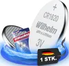 1 x CR1620 WILHELM Lithium Knopfzelle 3V 70mAh ø16x2,0mm Produktbild-Vorschau 1