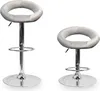 Two bar stools on a white background. Produktbild-Vorschau
