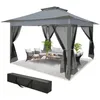 Pavillon 3,6 x 3,6 m, pavillon pliable, chapiteau, tente de Voir les images du produit 1