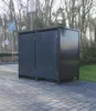 2 Mülltonnenboxen Modell No.1 Anthrazit komplett RAL7016 Produktbild-Vorschau 1