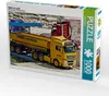 CALVENDO Puzzle MAN Lkw gelb | 1000 Teile Lege-Größe Produktbild-Vorschau 1