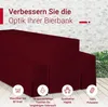 TexDeko Hussen für Bierzeltgarnitur Premium blickdicht Produktbild-Vorschau 4