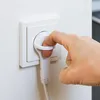 deleyCON 2m Stromkabel Verlängerungskabel mit Flachstecker Produktbild-Vorschau 3