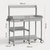 Gärtnertisch 112x43x120 cm Pflanztisch mit Schubladen  | Produktbild-Vorschau 9