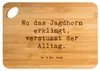 Mr. & Mrs. Panda Holzbrett Spruch Jagdhorn Melodie - Produktbild-Vorschau 1