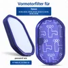 2x Motorschutzfilter passend wie Dyson 917066-02 für Produktbild-Vorschau 3