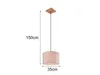 ELMAU lampe suspendue bois gris Trio 302100130 Voir les images du produit 6