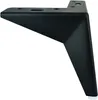 A single black furniture leg is shown against a white background. Voir les images du produit