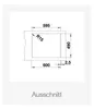 60 cm einbauspüle, schwarzes silgranit Blanco 525941 Produktbild-Vorschau 19