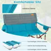 Sedia da campeggio pieghevole extra-large per 2 persone, Anteprima dell’immagine prodotto 4