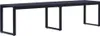 vidaXL Zahradní lavice 180 cm PS-Plate Black Náhled obrázku produktu 5