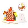 TOOKY TOY Falling Hen Wooden Farm Jenga Spiel Produktbild-Vorschau 15