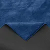 Luxus Super Soft Hochflor Teppich Silky Dunkelblau, Produktbild-Vorschau 3