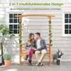Arche de jardin avec banc intégré - Arche en bois pour Voir les images du produit 3