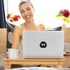 Relaxdays Laptoptisch, klappbarer Betttisch aus Bambus, Produktbild-Vorschau 4
