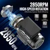 A close-up marketing image of an electric motor with glowing blue energy lines emanating from it, highlighting its high-speed rotation and features. Anteprima dell’immagine prodotto