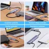 USB-C Multiport Hub – 8 in 1 Adapter mit USB 3.0, USB-C, Produktbild-Vorschau 7