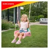 Kinderschaukel bis 30 kg, 3-in-1, grün-rosa Produktbild-Vorschau 9