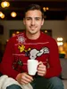 The Peanuts Winterpullover Uni - Snoopy Winter Strick Produktbild-Vorschau 3
