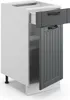 Küchenunterschrank Vicco Fame-Line Anthrazit Landhaus 40 cm Produktbild-Vorschau 5