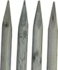 TIMBERMIK ø 6cm 4-Pack Paletti di Legno a Punta Lunghezza: Anteprima dell’immagine prodotto 1
