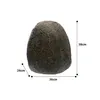 A decorative stone used to hide garden electronics, with dimensions indicated. Náhled obrázku produktu