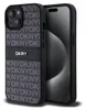 Dkny Leder Mono Streifen & Metall Logo Etui Für Iphone 15 / Produktbild-Vorschau 2