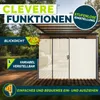 tillvex® Tenda laterale 160x400 cm Beige estensibile e Anteprima dell’immagine prodotto 2