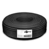 Venkovní síťový kabel CAT 7, S/FTP (PiMF), černý, 100 m Náhled obrázku produktu 2