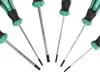 Lot 6 pcs. tournevis TX pour vis Torx avec pointe ENSURE en Voir les images du produit 4