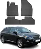 2008-2015 Lexus RX Hybrid Tapis de sol en caoutchouc noir 4 Voir les images du produit 1