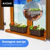 KADAX Balkontopf mit Untersatz "Frette", Balkonkasten mit Produktbild-Vorschau 8