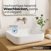 Paulas Bad Keramik Aufsatzwaschbecken Waschschale Produktbild-Vorschau 5