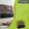 botle® Werkzeugwand Lochwand aus Metall, Stapelboxen + Produktbild-Vorschau 2